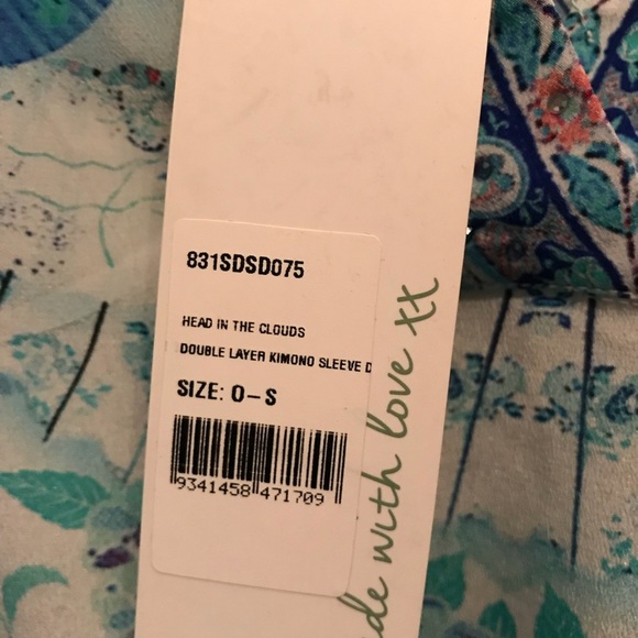 Camilla HEAD IN THE CLOUDS KIMONO -NWT - Picture 8 of 14